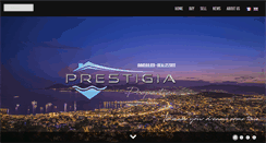 Desktop Screenshot of prestigia-properties.com