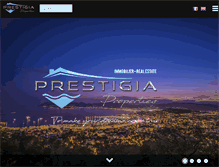 Tablet Screenshot of prestigia-properties.com